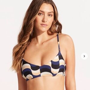 SEAFOLLY Modern Take Bralette Bikini Top
